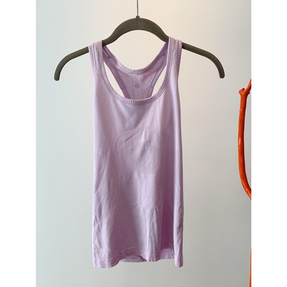 Lululemon athletica Lilac Workout Tank Top - Picture 1 of 4